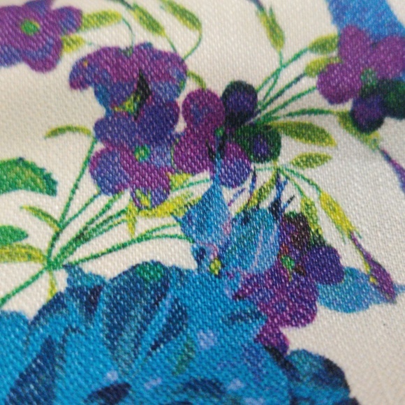 Talbots Petite Spring Fitted Square Neckline Dress Size 8P - Picture 3 of 6